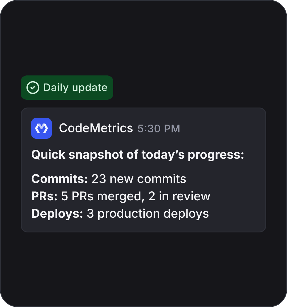 Code speaks louder than words